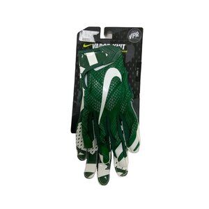 Nike Vapor Jet 7.0 Football Gloves Mens Green/White Lightweight Grip